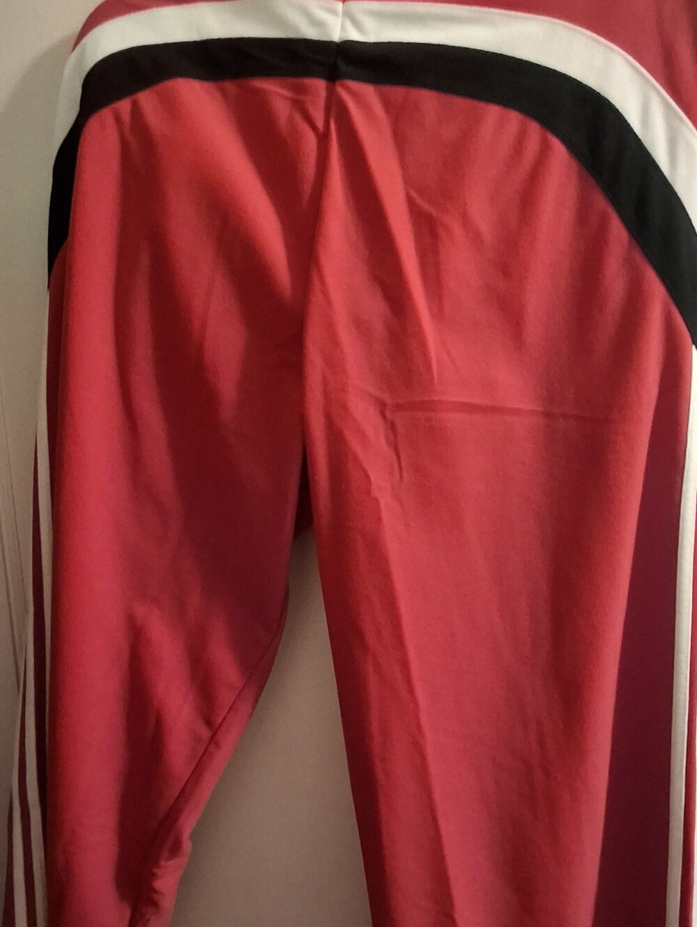 adidas Red Women's Trackpant - Size 14 - Picture 4 of 5